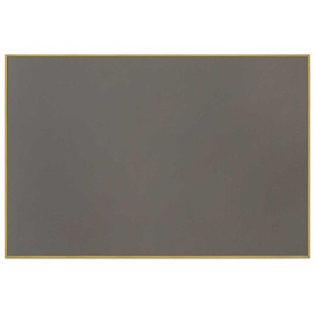United Visual Products Corkboard, Rubber, 2 Door, 48x36" UV303-SATIN-RUBBER